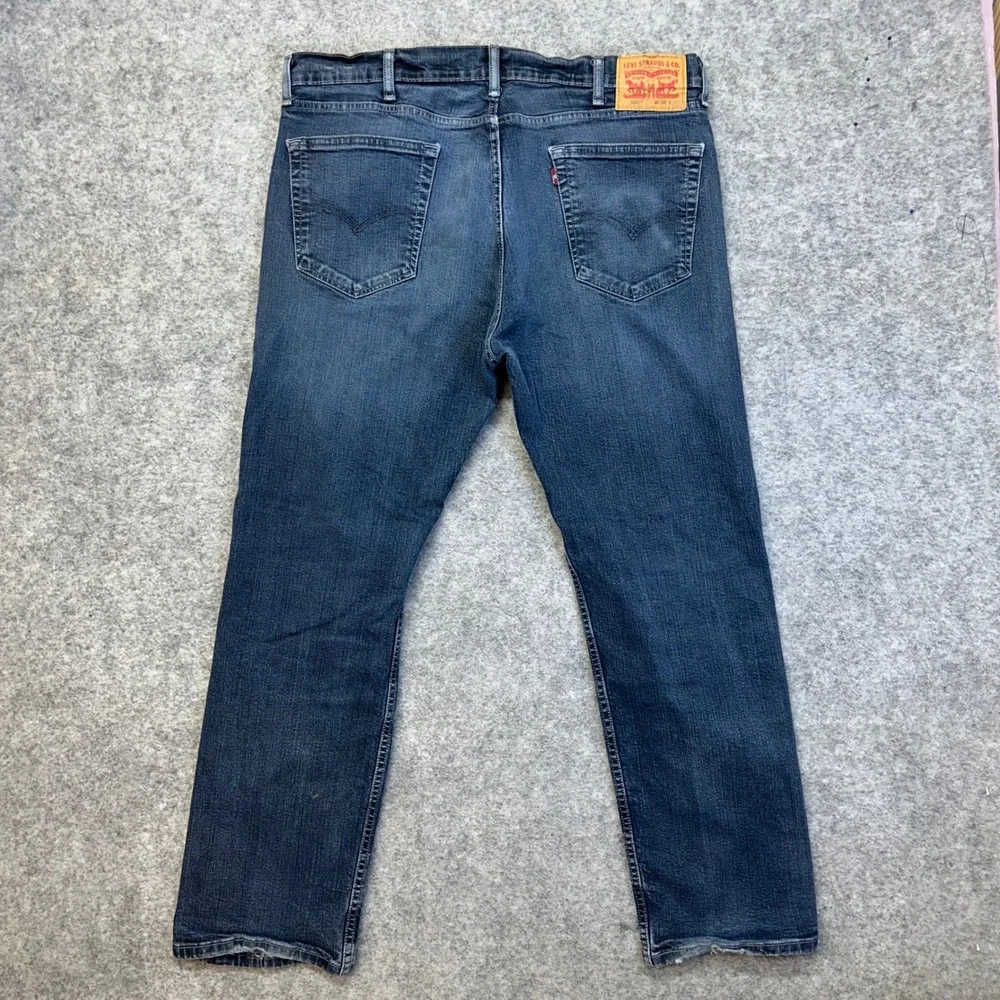 Lot of 4 Levis 505 Straight Jeans Men's 38x32 Blue Work Pants